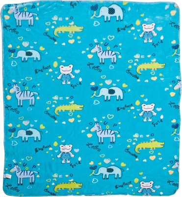 

MeeMee Printed  Blanket(Microfiber, Blue