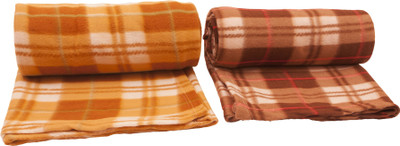 

YNA Checkered  Comforter(Microfiber, Multicolor