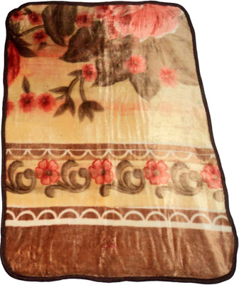 

Amita Home Furnishing Floral  Blanket(Microfiber, Multicolor