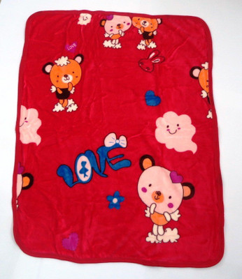 

Montally Cartoon  Comforter(Microfiber, Red