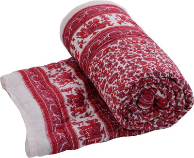 

Sellstra Floral  Comforter(Microfiber, Pink,White