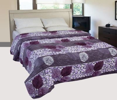 

ExpressionsHome Floral  Blanket(Polyester, Multicolor