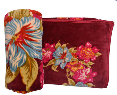 

Urban Style Floral  Blanket(Polyester, Multicolor