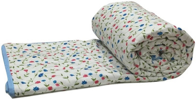 

Snuggle Floral  Blanket(Cotton, Multicolor