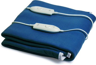 

EXPRESSIONS Plain  Electric Blanket(Polyester, Dark Blue