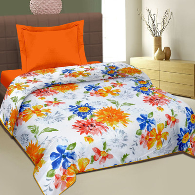 

Cortina Floral  Dohar(Microfiber, Multicolor
