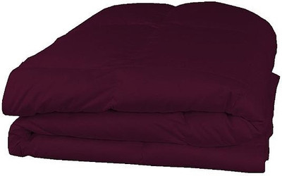 7% OFF on Misr Plain Single Quilt(Microfiber, Maroon) 7% OFF on Misr Plain Single Quilt(Microfiber, Maroon)