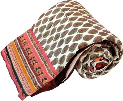 

Ruchi World Floral Double Comforter(Microfiber, Multicolor)