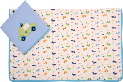 

Offspring Abstract, Plain  Mink Blanket(Cotton, Blue