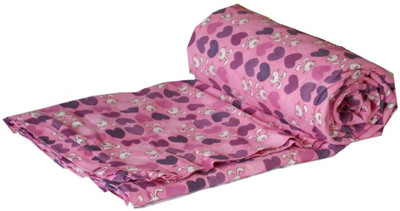 

Snuggle Abstract  Comforter(Polyester, Pink