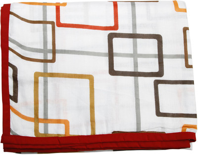 Coco Bee Checkered Queen Dohar(Cotton, Multicolor)
