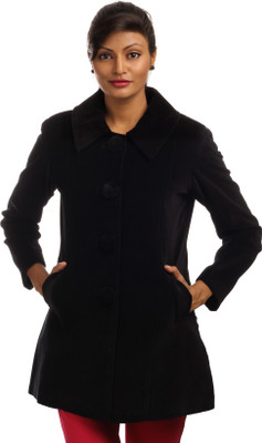 

Platinum Studio Solid Single Breasted Casual, Wedding, Party, Lounge Wear, Festive Women Blazer(Black)
