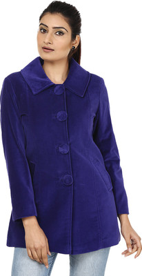 

Platinum Studio Solid Single Breasted Casual, Wedding, Party, Lounge Wear, Festive Women Blazer(Dark Blue)