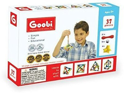 

Goobi 37 (37 Pieces) Magnetic Construction Set(Multicolor)