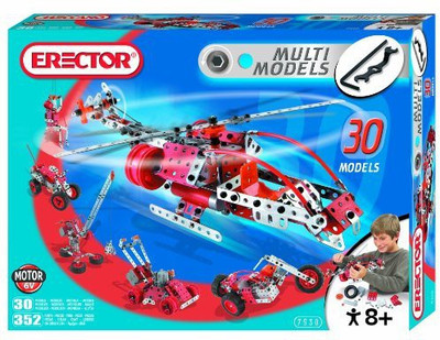 

Erector Motorized Multi Model Set352 Pieces(Multicolor)