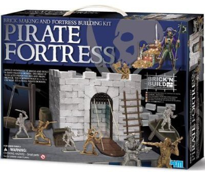 

Toysmith Brick Making And Pirate Fortress Building Kit Pirate(Multicolor)