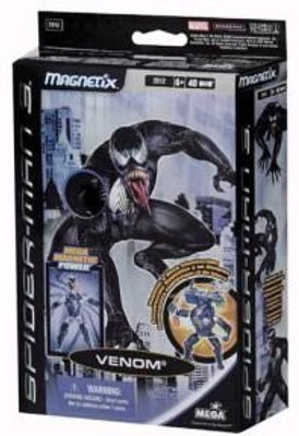 Mega Bloks Marvel Magnetic Venom(Black)