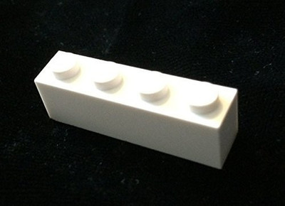 

Lego 50X White 1X4 Bricks(White)