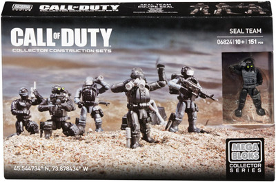 

Mega Bloks Mega Bloks Call of Duty Seal Team(Black, White)