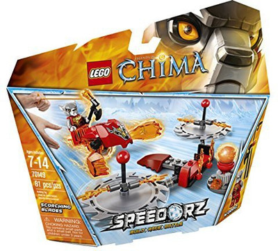 

LEGO Chima 70149 Scorching Blades Building(Multicolor)