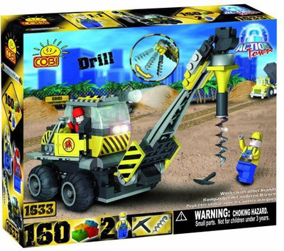 

COBI Town Construction Drill160 Piece Set(Multicolor)
