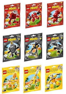 

Lego Mixels Series 1 Complete Set Of All S/Characters(Multicolor)