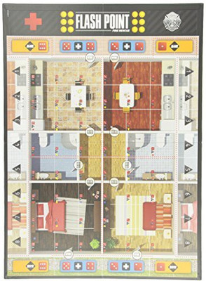 

Indie Boards & Cards Flash Point Fire Rescue Urban Structures(Multicolor)