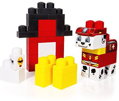 

Ionix Paw Patrol Construct-A-Pup, Rescue Marshall Block Set(Multicolor)