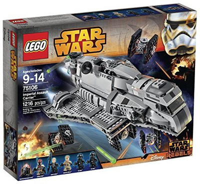 

Lego Star Wars Imperial Assault Carrier 75106 Building Kit(Grey)