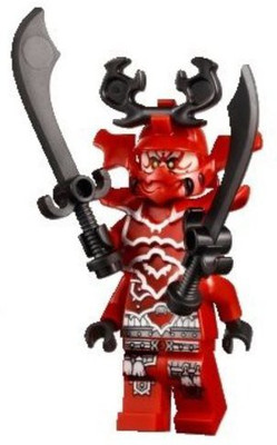 

Lego Ninjago General Kozu Mini Only From Set 70504 Garmatron(Red)