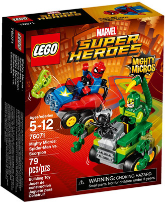 

Lego Mighty Micros: Spider-Man vs Scorpion(Multicolor)