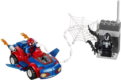 

Lego Juniors - Spider-Man Spider-Car Pursuit (55 Pcs)
