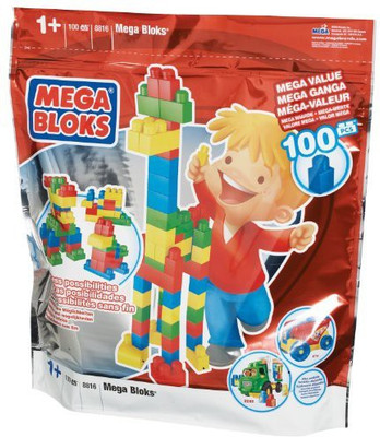 

Mega Bloks Value Set 100 Pieces(Multicolor)