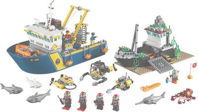 

Lego Deep Sea Exploration Vessel(Multicolor)