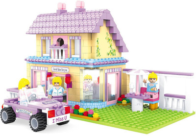 

Fun Blox Fairy Land Girls Collection Sweet Home Blocks(Multicolor)