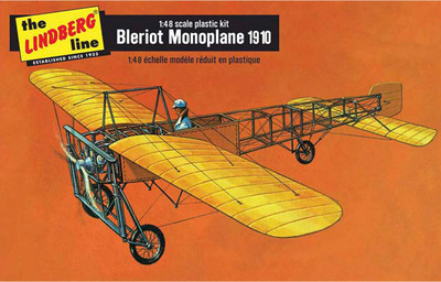 

Lindberg USA 1/48 Scale Bleriot Monoplane 1910Plastic Model Kit(Multicolor)