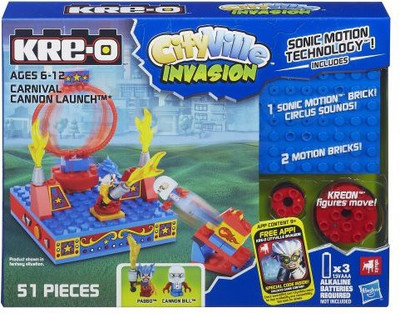 

Kreo Cityville Invasion Carnival Cannon Launch Set (A5858)(Multicolor)