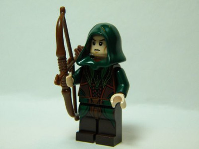 

The Hobbit Lego Desolation Of Smaug Mirkwood Elf Archer(Black)