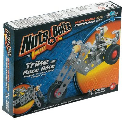 

Nuts & Bolts Series 1Trike And Race Bike(Multicolor)