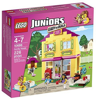 

LEGO Juniors 10686 Family House Building Kit(Multicolor)