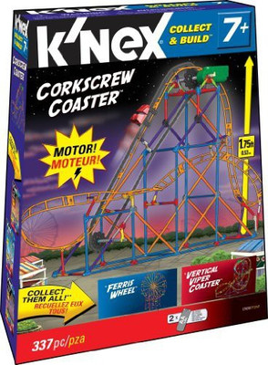 

Knex Collect Build Amusement Park Series 2 Corkscrew Coaster(Multicolor)