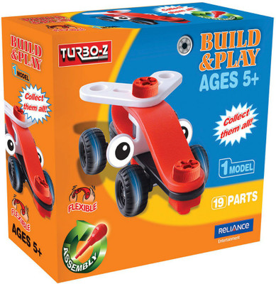 

TurboZ Build N Play vehicle (19 parts)(Multicolor)