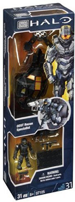 

Mega Bloks Halo Drop Pod Odst Recon Specialist(Multicolor)