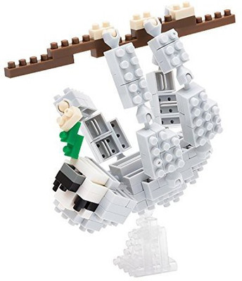 

Kawada NBC-122 Kawada Nano Block Sloth (NBC-122) Building Kit(Multicolor)