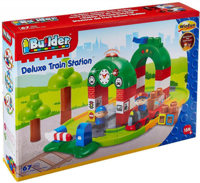 

Winfun Deluxe Train Station Multi Color(Multicolor)