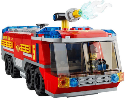 

Lego Airport Fire Truck(Multicolor)