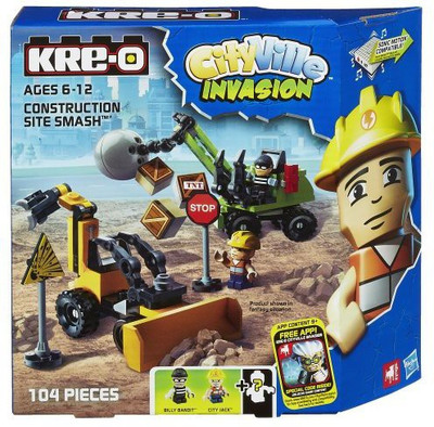 

Kreo Cityville Invasion Construction Site Smash Set (A4912)(Multicolor)