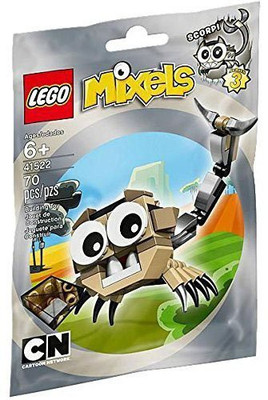 

Lego Mixels 41522 SCORPI Building Kit(Multicolor)