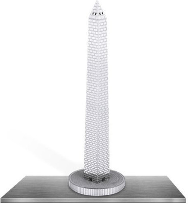 

Fascinations Metal Earth 3D Metal Model Kitswashington Monument(Silver)