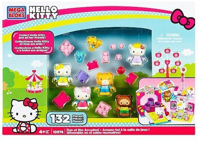 

Hello Kitty Mega Bloks Thomas Tracy Fun At The Arcades Set 10974(Multicolor)